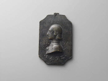 Plaquette : Hercule Ier d'Este (1431-1505)