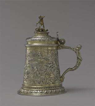Chope à décor de scènes de chasse, image 10/11