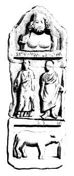 Stèle votive à Saturne, image 2/2