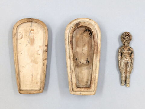 figurine ; sarcophage miniature