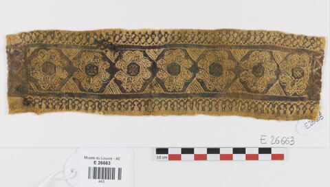 bande de poignet ; fragment