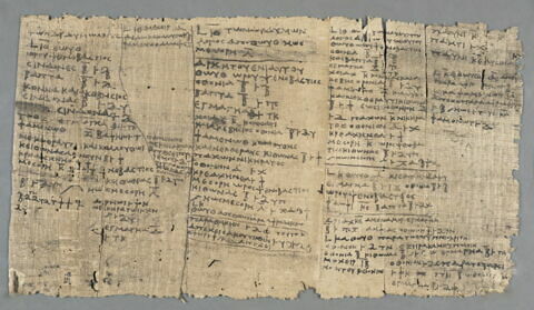 papyrus littéraire ; papyrus documentaire, image 1/2