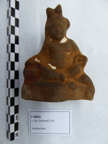 figurine d'Harpocrate au pot