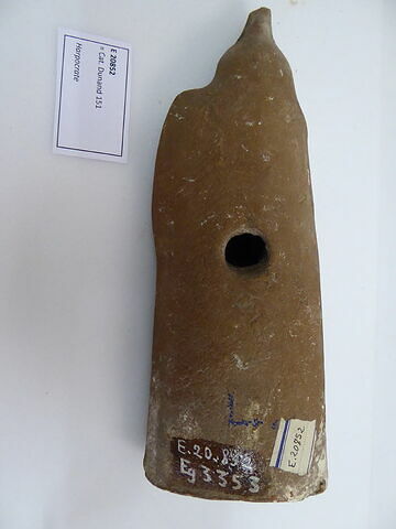 figurine d'Harpocrate phallique ; figurine d'Harpocrate à la corne d'abondance, image 2/2