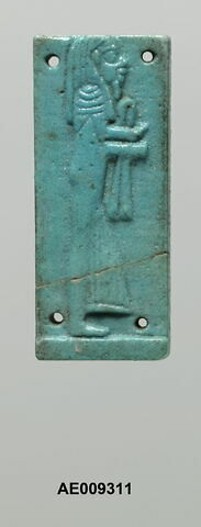 amulette ; plaquette