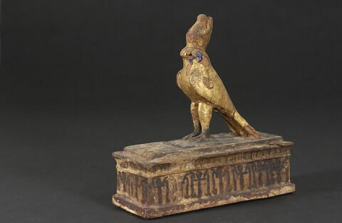 figurine ; cercueil de faucon  ; momie de faucon, image 4/5
