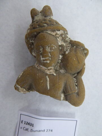 figurine d'Harpocrate au pot