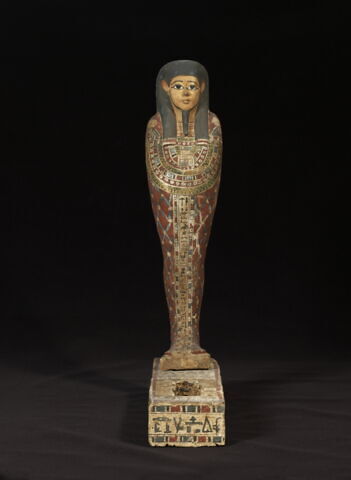 statue de Ptah-Sokar-Osiris ; figurine d'oiseau akhem, image 5/13