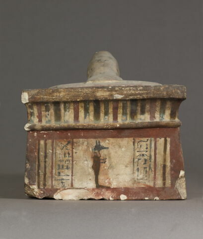 coffret funéraire  ; sarcophage de faucon, image 9/11