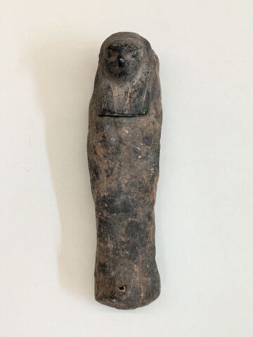 figurine de fils d'Horus ; masque de pseudo-momie de fils d'Horus