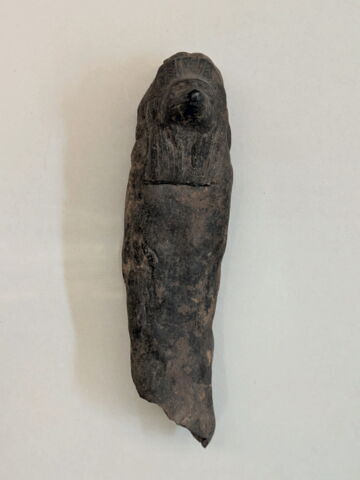figurine de fils d'Horus ; masque de pseudo-momie de fils d'Horus