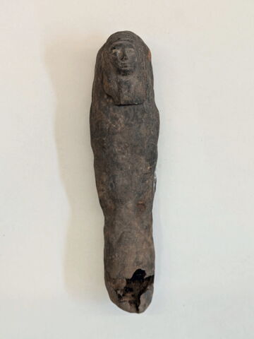 figurine de fils d'Horus ; masque de pseudo-momie de fils d'Horus