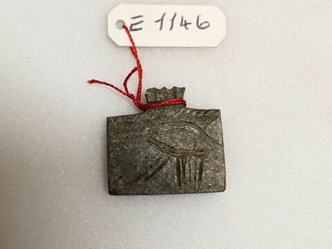 amulette oudjat rectangulaire