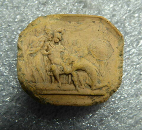 empreinte de sceau ; camée