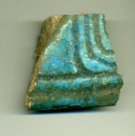 amulette oudjat rectangulaire  ; plaquette