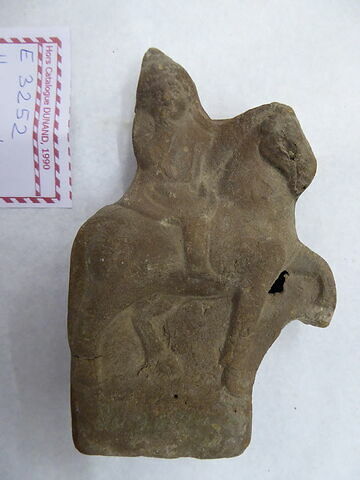 figurine d'Harpocrate cavalier