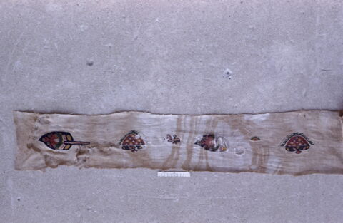 décor de textile ; fragment, image 3/3
