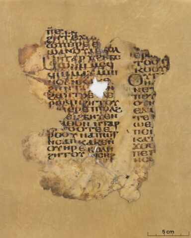 feuillet de codex ; fragments, image 3/9