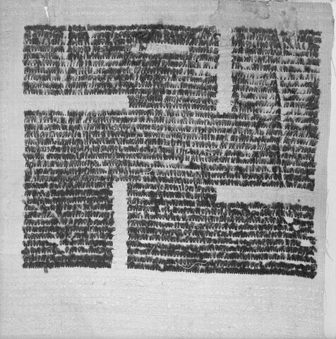châle  ; couverture  ; fragment, image 3/3