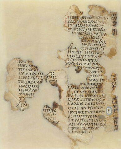 feuillet de codex ; fragment, image 4/6
