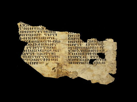 feuillet de codex ; fragment, image 2/4
