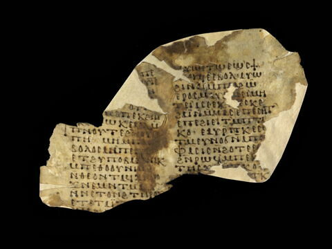 feuillet de codex ; fragments