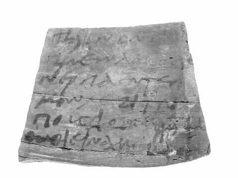 ostracon ; fragment
