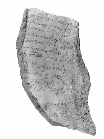 ostracon ; fragment