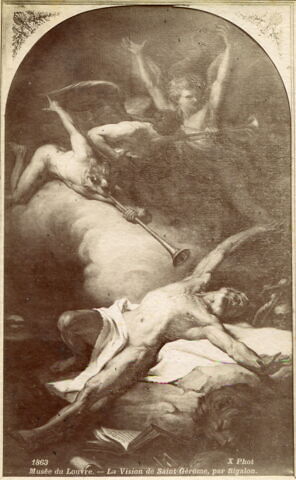 La Vision de saint Jérôme, image 3/3