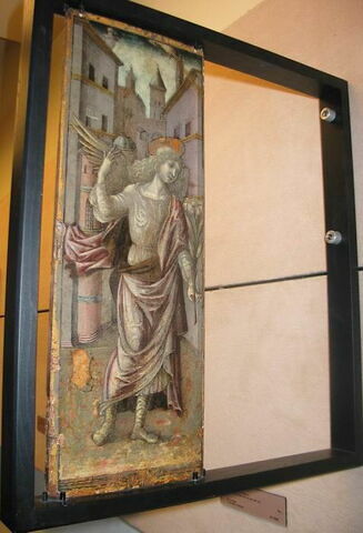 Saint Jean Baptiste. Au revers : L'Ange de l'Annonciation, image 3/4