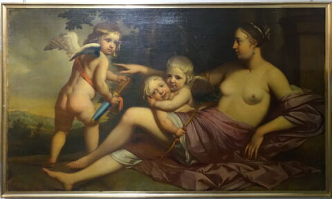 Vénus et amour et enfant