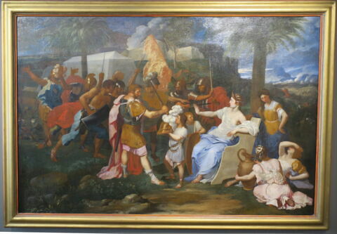 Antoine jurant fidélité à Cléopâtre