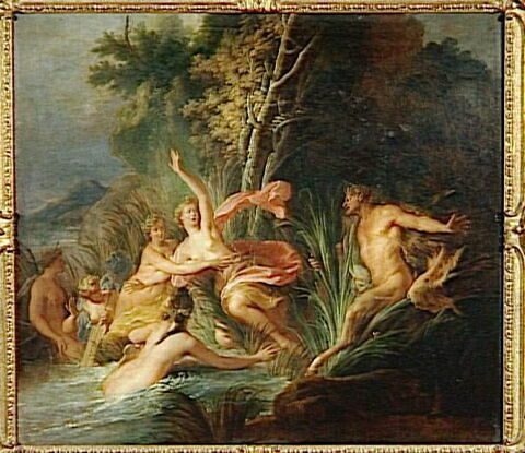 Pan et Syrinx ou Le Bain de Diane., image 9/9