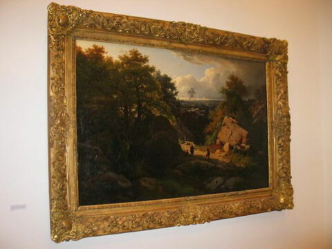 Vue prise dans la forêt de Fontainebleau, lieu-dit les quatre-fils-Aymon, image 2/2