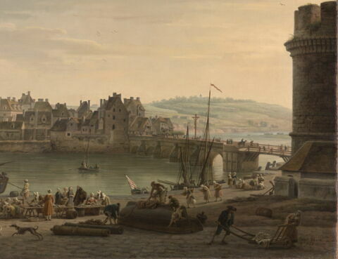 Vue du port de Dieppe, image 4/4