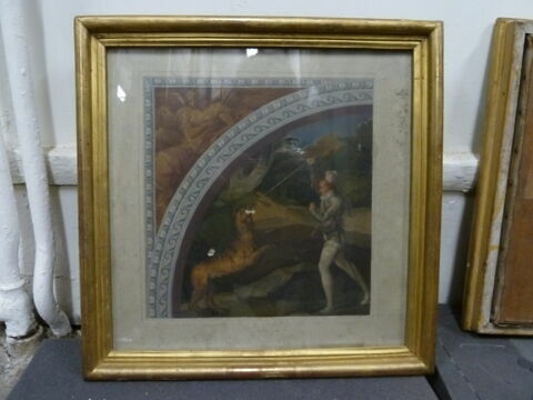 Gentilhomme tuant un loup-cervier, image 2/4