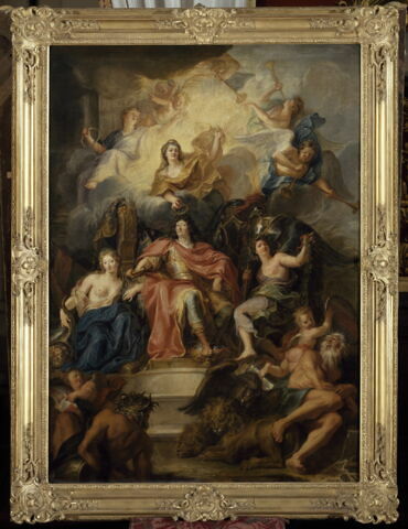 Louis XIV couronné par la gloire, image 5/5
