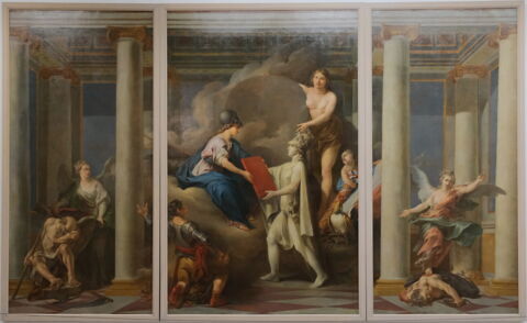 Allégorie de la République ; L'Histoire écrit sur les annales de la République, image 3/4