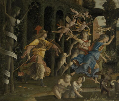 Minerve chassant les Vices du Jardin de la Vertu, image 8/21