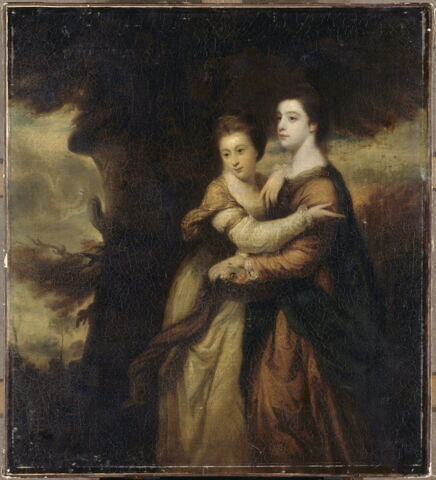 Portrait de Misses Emma et Elizabeth Crewe, dit aussi Les deux soeurs, image 3/3