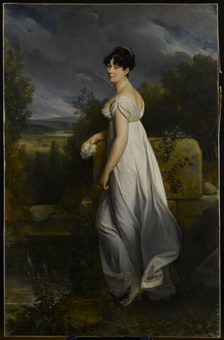 Portrait de Giuseppa Visconti, marquise de Borgoratto (1760-1840), image 2/2