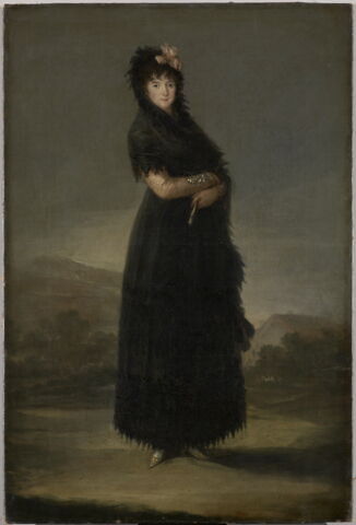 Portrait de Mariana Waldstein, 9e marquise de Santa Cruz (1763-1808)