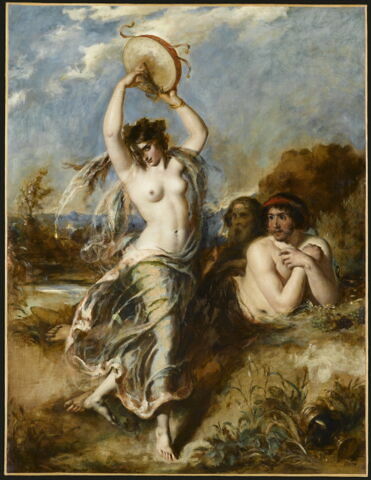 Bacchante au tambourin