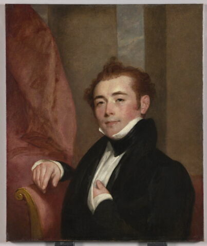 Portrait de George Brown, père du peintre français John Lewis- Brown (1829-1890)