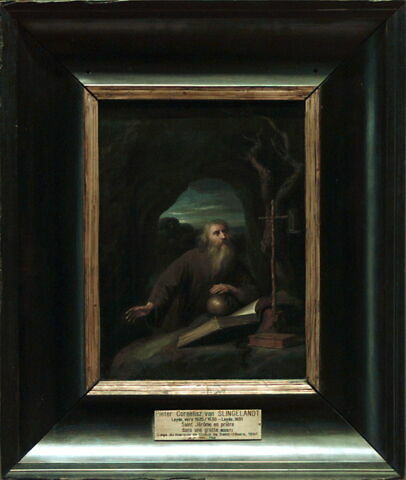 Saint Jérôme en prière dans une grotte, image 3/3