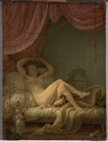 L'esclave heureuse (L'oiseau captif tenu par sa maîtresse).