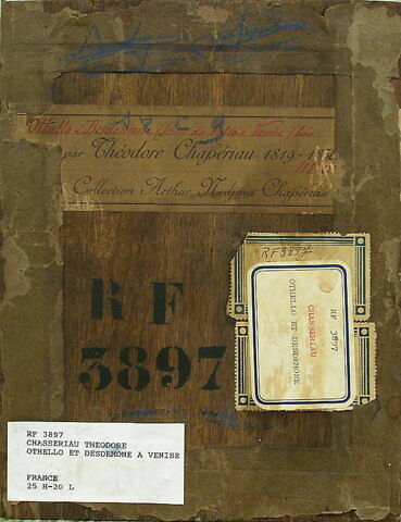 Othello et Desdémone à Venise. Othello rcontant à esdémone sa vie (Shakespeare, Othello, acte I, scène 3)., image 3/5