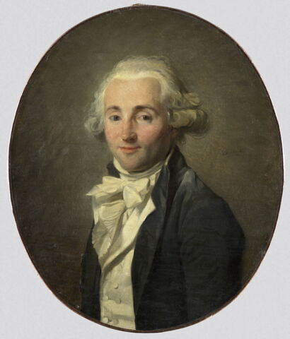 Portrait de Monsieur Delaval, ancien banquier et diplomate, émigré en Angleterre en 1792, ami de l'artiste.
