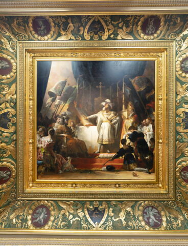 Plafond : François Ier prêtant le serment des chevaliers, image 4/39