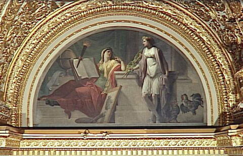 L'Étude éclaire et instruit l'Émulation (dit autrefois : L'Étude et la Renommée), image 5/5